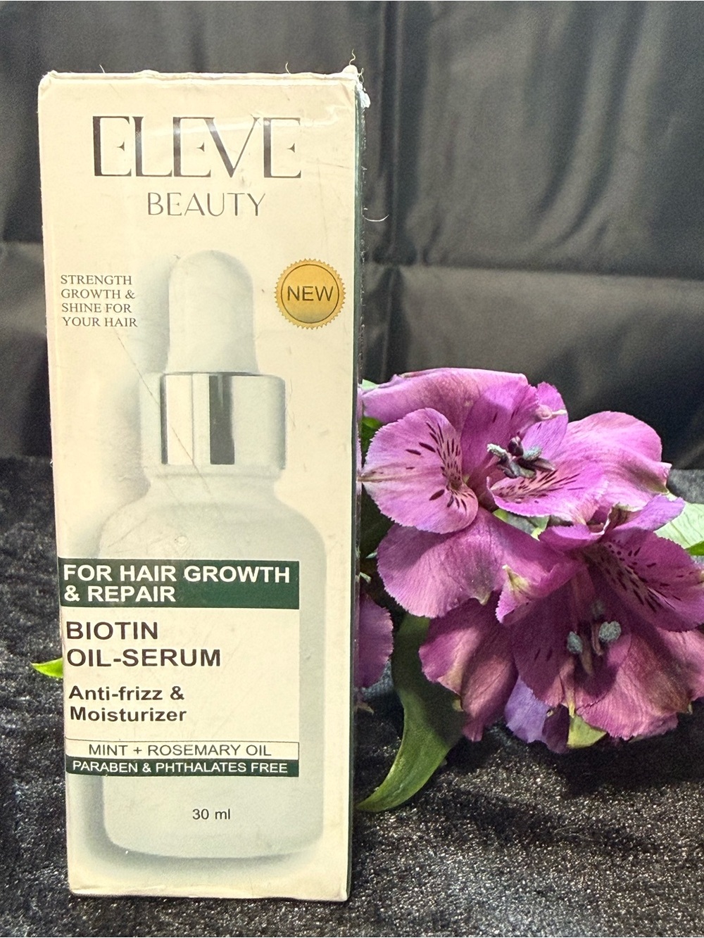 Eleve Biotin Oil-Serum - with mint and rosemary oil for hair growth & repair